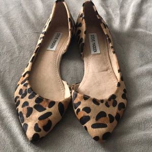 Steve Madden cheetah leopard animal flats 7.5